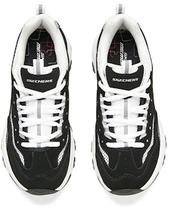 Skechers Dlites 奧利歐 低筒舒適老爸鞋 女款 黑白色 Lookbook Skechers Dlites 奧利歐 低筒舒適老爸鞋 女款 黑白色