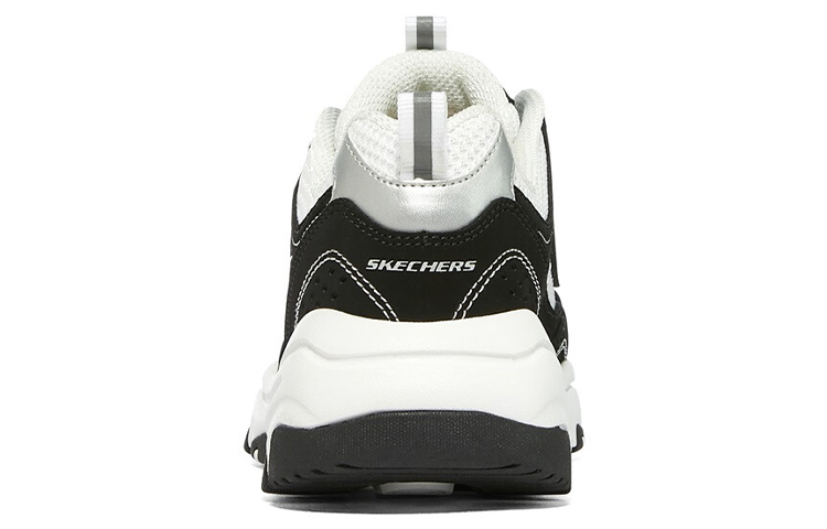 Shop (W) Skechers D'Lites 'Hitam Putih' 8730065-BKW