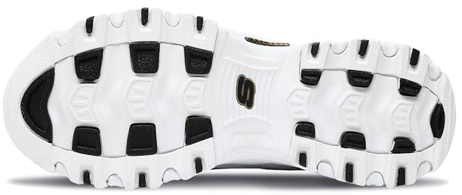 (Women) Skechers D'Lites low Dad Shoes White 11919-WBGD Purchase (Women) Skechers D'Lites low Dad Shoes White 11919-WBGD
