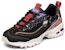 (W) Skechers D Lites Kasut Lari Rendah WM Hitam 66666348-BKMT