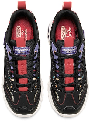 (W) Skechers D'lites 女士低帮跑步鞋 黑色 66666348-BKMT Shop (W) Skechers D'lites 女士低帮跑步鞋 黑色 66666348-BKMT