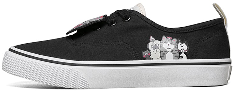 Skechers V‘lites 吾皇萬睡聯名 低幫 板鞋 女款 黑 Buy Skechers V‘lites 吾皇萬睡聯名 低幫 板鞋 女款 黑