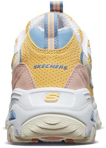(W) Sepatu Lari Skechers D'Lites 1.0 Putih/ Kuning 13146-WYL Shop (W) Sepatu Lari Skechers D'Lites 1.0 Putih/ Kuning 13146-WYL