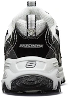 Shop (Women) Skechers D'Lites 10th Anniversary Edition Diamond Panda Shoes Sneakers Black/White 12241-BKW