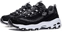 Lookbook (W) Skechers D'LITES Kasut Lari Rendah Hitam 13142-BKW