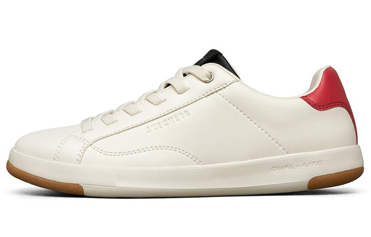 (Women) Skechers D'Lites Low Top 'White Black Red' 155301-WBRD