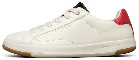 (Women) Skechers D'Lites Low Top 'White Black Red' 155301-WBRD (Women) Skechers D'Lites Low Top 'White Black Red' 155301-WBRD