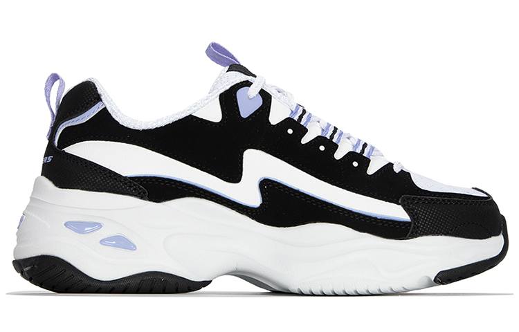 Order (W) Skechers D'LITES 4.0 'Hitam Ungu' 896138-BKLV