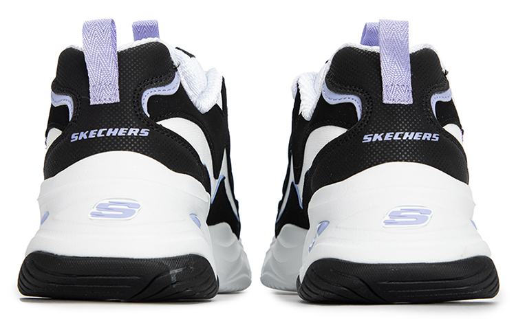 Shop (W) Skechers D'LITES 4.0 'Hitam Ungu' 896138-BKLV