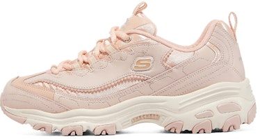 (Women) Skechers D'Lites 1.0 'Pink White' 149463-ROS (Women) Skechers D'Lites 1.0 'Pink White' 149463-ROS