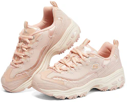 Shop (Women) Skechers D'Lites 1.0 'Pink White' 149463-ROS