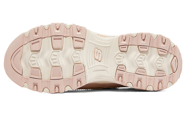 Details for (W) Skechers D'Lites 1.0 'Pink White' Wanita 149463-ROS