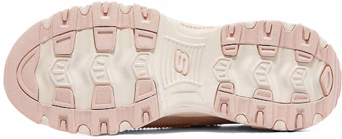 Details for (Women) Skechers D'Lites 1.0 'Pink White' 149463-ROS
