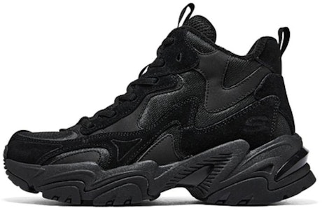 (W) Skechers D'Lites Mid 'Negro Amortiguación para Correr' 149357-BBK Buy (W) Skechers D'Lites Mid 'Negro Amortiguación para Correr' 149357-BBK