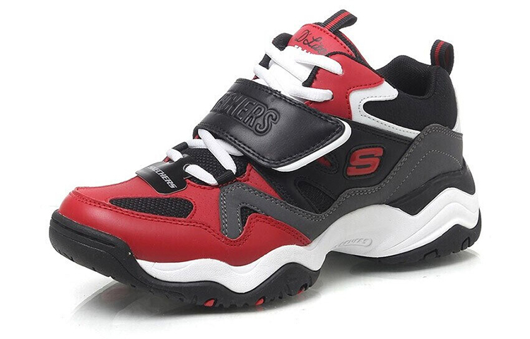Order Skechers D‘Lites Train 中幫老爹鞋 女款 紅黑