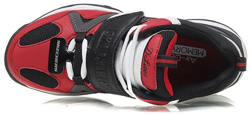 Skechers D‘Lites Train 中幫老爹鞋 女款 紅黑 Lookbook Skechers D‘Lites Train 中幫老爹鞋 女款 紅黑