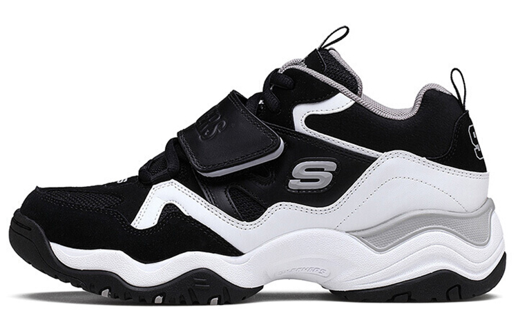 Buy (W) Skechers D'Lites Train Kasut Bapa Mid-Top Hitam/Putih 99999111-BKW