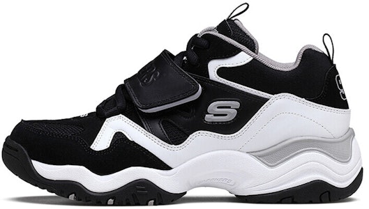 (W) スケッチャーズ D'Lites 厚底ミッドトップ (黒/白) 99999111-BKW Buy (W) スケッチャーズ D'Lites 厚底ミッドトップ (黒/白) 99999111-BKW