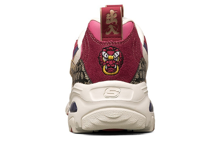 Purchase (W) Skechers D'lites 2021新年白红色运动鞋 66666348-MULT