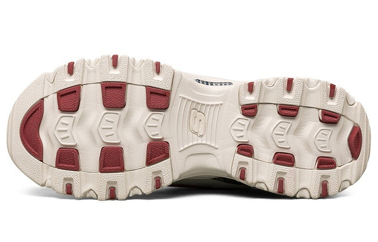 Details for (W) Skechers D'lites 2021新年白红色运动鞋 66666348-MULT