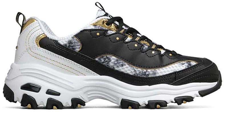 (W) Skechers D'Lites Kasut Lari Hitam/Emas 99999957-BKGD Order (W) Skechers D'Lites Kasut Lari Hitam/Emas 99999957-BKGD