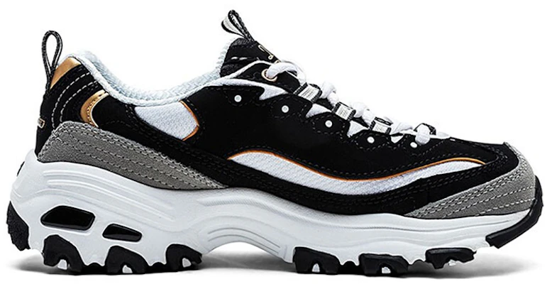 (W) スケッチャーズ D'Lites ランニングシューズ 黒/白 99999745-BKGD Order (W) スケッチャーズ D'Lites ランニングシューズ 黒/白 99999745-BKGD