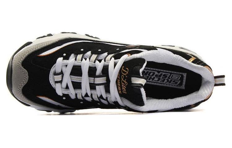 Lookbook (W) スケッチャーズ D'Lites ランニングシューズ 黒/白 99999745-BKGD