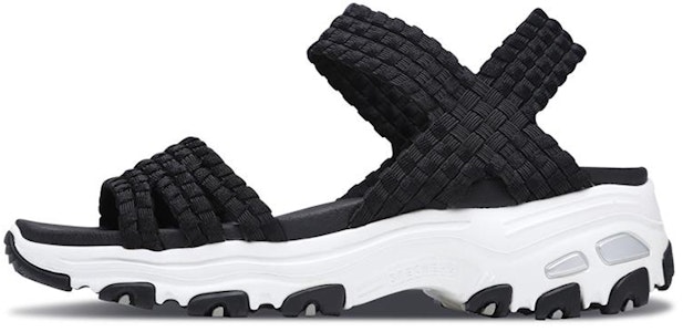 (W) 斯凯奇 D'Lites 休闲凉鞋 '黑色' 31523-BLK Buy (W) 斯凯奇 D'Lites 休闲凉鞋 '黑色' 31523-BLK