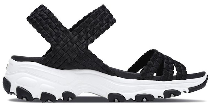 Skechers D'lites 運動休閒涼鞋 女款 黑色 Order Skechers D'lites 運動休閒涼鞋 女款 黑色