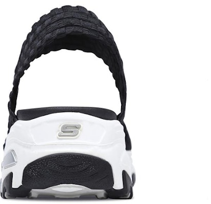 Skechers D'lites 運動休閒涼鞋 女款 黑色 Shop Skechers D'lites 運動休閒涼鞋 女款 黑色
