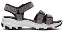 Order (W) Skechers D'Lites Sandal 'Hitam Multicolor' 31663-BKMT