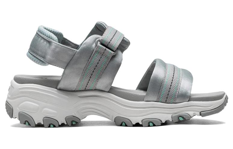 Order (Women) Skechers D'Lites Sandal 'Grey' 31515-GRY