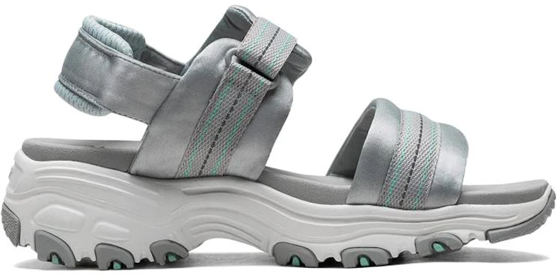 (Women) Skechers D'Lites Sandal 'Grey' 31515-GRY Order (Women) Skechers D'Lites Sandal 'Grey' 31515-GRY