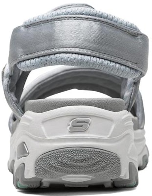 Skechers D'lites 運動涼鞋 女款 灰色 Shop Skechers D'lites 運動涼鞋 女款 灰色