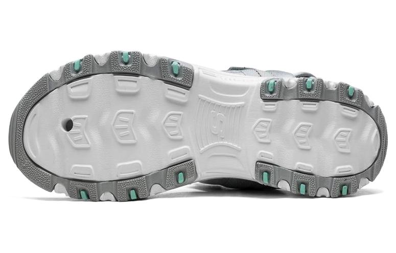 Purchase (Women) Skechers D'Lites Sandal 'Grey' 31515-GRY