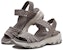 (W) Skechers D'Lites Sandal 'Kelabu Coklat' 31523-TPE