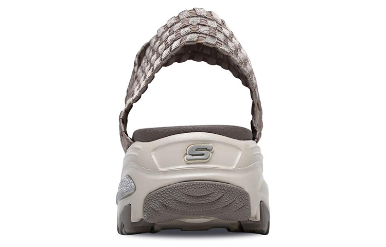 Shop (Women) Skechers D'Lites Sandal 'Grey Brown' 31523-TPE