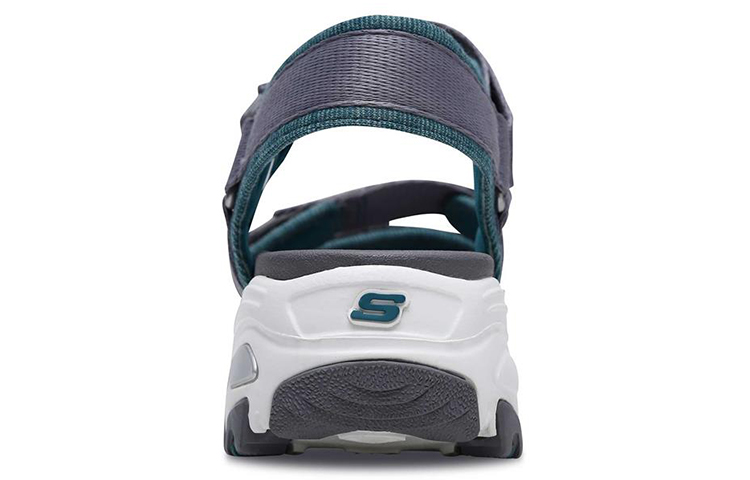 Shop (Women) Skechers D'Lites Sandal 'Grey Green' 31658-CCTL