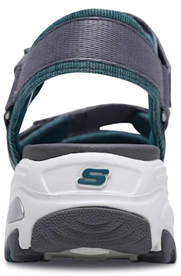 (Women) Skechers D'Lites Sandal 'Grey Green' 31658-CCTL Shop (Women) Skechers D'Lites Sandal 'Grey Green' 31658-CCTL