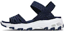 Buy (Women) Skechers D'Lites Sandal 'Navy Blue' 31523-NVY
