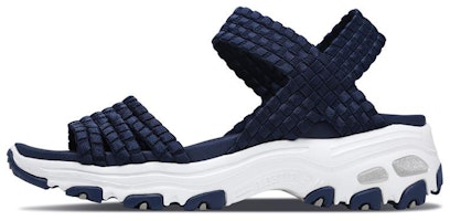 (Women) Skechers D'Lites Sandal 'Navy Blue' 31523-NVY (Women) Skechers D'Lites Sandal 'Navy Blue' 31523-NVY