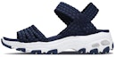 Buy (W) Sandal Skechers D'Lites 'Navy Blue'. 31523-NVY