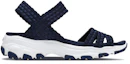 Order (Women) Skechers D'Lites Sandal 'Navy Blue' 31523-NVY