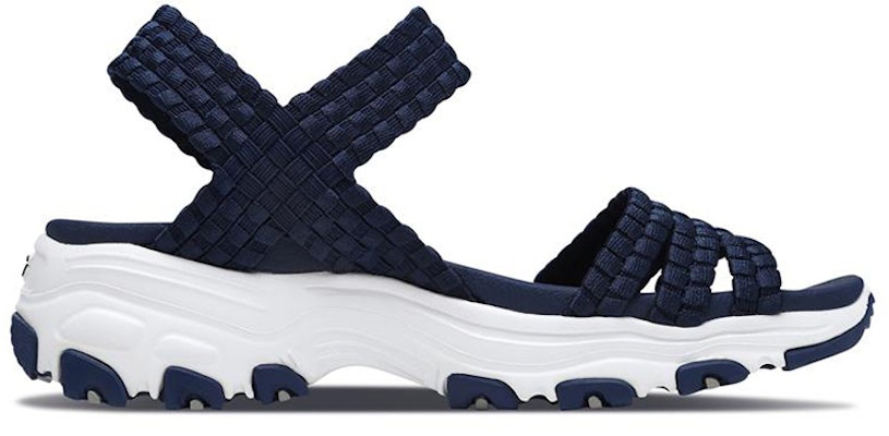 (W) Sandal Skechers D'Lites 'Navy Blue'. 31523-NVY Order (W) Sandal Skechers D'Lites 'Navy Blue'. 31523-NVY