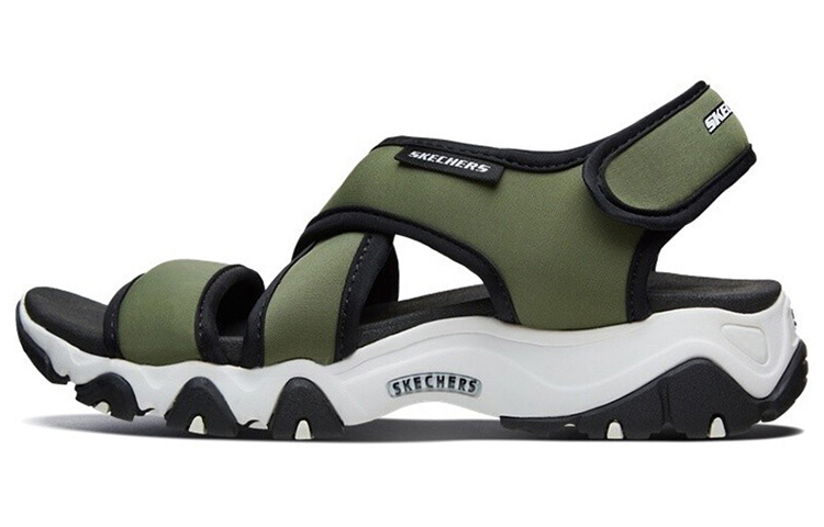 (Women) Skechers D'Lites Sandal 'Olive Green' 88888341-OLV