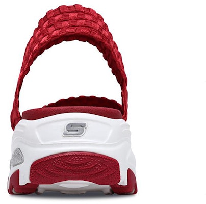 Skechers D'lites 運動休閒涼鞋 女款 紅色 Shop Skechers D'lites 運動休閒涼鞋 女款 紅色