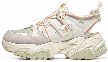 (Women) Skechers D'lites Sandal 'White Grey Green' 119860-NTGR (Women) Skechers D'lites Sandal 'White Grey Green' 119860-NTGR