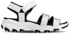 (W) Skechers D'Lites Sandal Hitam/Putih 31514-WBK