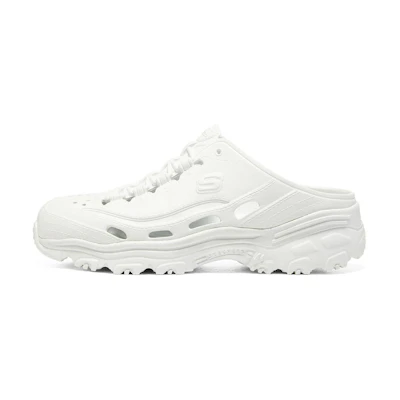 (W) Skechers D'lites Sandals 'White'