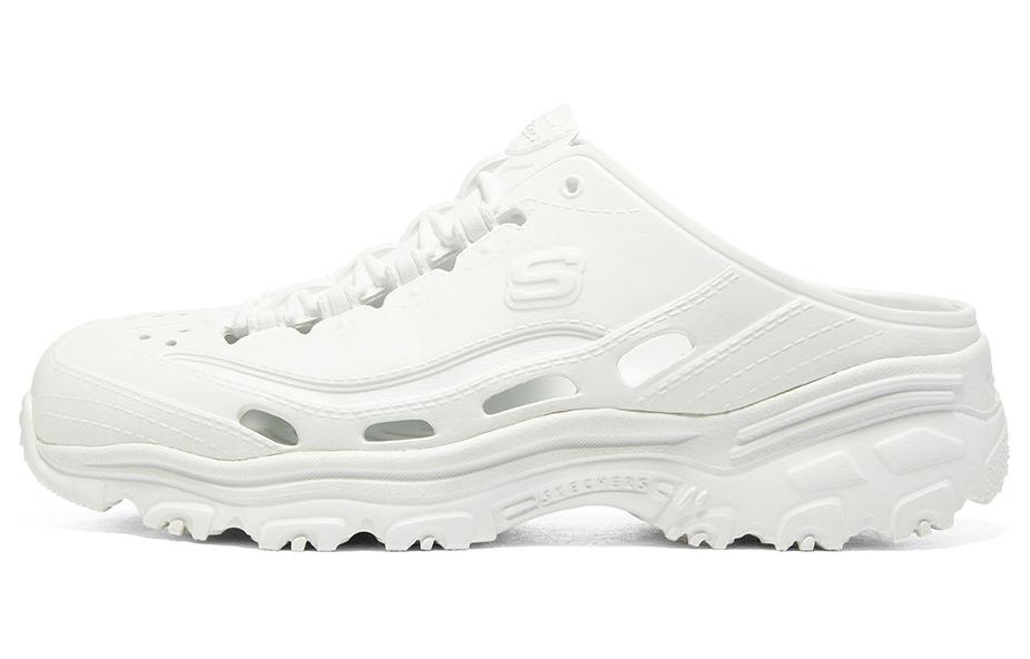 (Women) Skechers D'lites Sandals 'White' 111248-WHT